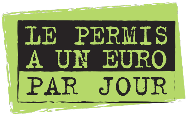 permis à 1€ par jour